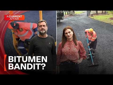 ‘Bitumen Bandits' cost couple $14,000 | A Current Affair