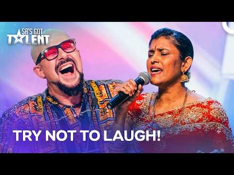 THIS SONG IS HILARIOUS! Indian Contestant Brings Down The House! | South Africa's Got Talent