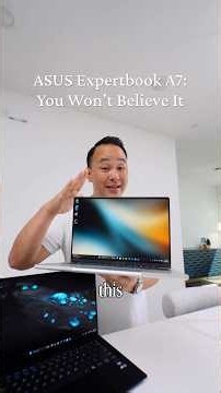 ASUS Expertbook A7: Premium Laptop For Less