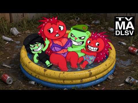 FLIPPY'S WORST VACATIONS HAPPY TREE FRIENDS ADULT CARTOONS CROSSOVERS ADULT COMEDY TV-MA EL PLEXPERO