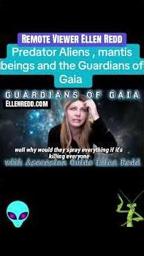 The guardians of Gaia and predator Aliens with Ellen Redd