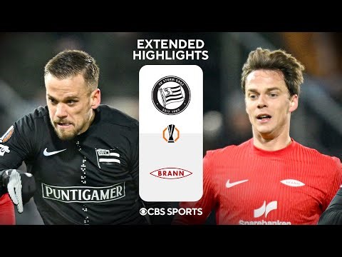 Sturm Graz vs. Brann: Extended Highlights | UEL League Phase MD 8 | CBS Sports Golazo