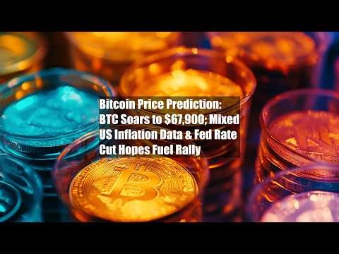 Bitcoin Price Prediction: BTC Soars to $67,900; Mixed US Inflation