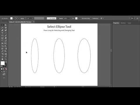 Learn how to create a perfect circle using the Ellipse Tool in just a few seconds.