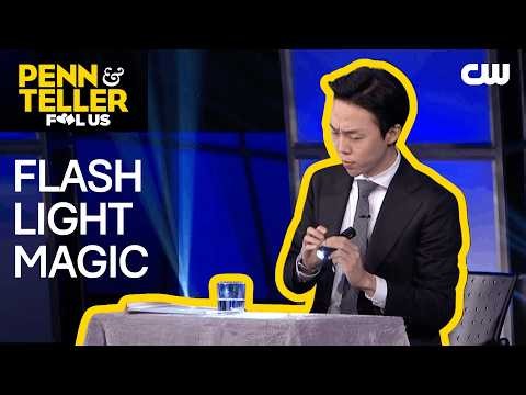 Korean Magician Performs Flashlight Magic Tricks | Penn & Teller: Fool Us | The CW