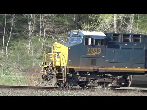 CSX M205 Meets CSX I162 at Lock10 in Amsterdam NY...4-26-2026