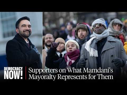 Zohran Mamdani Supporters Celebrate “Politics of Optimism” at His Inauguration