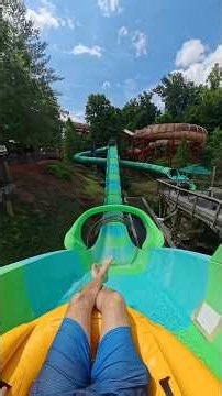 River Rush Water Coaster POV - Dollywood's Splash Country #waterpark #themepark #pov