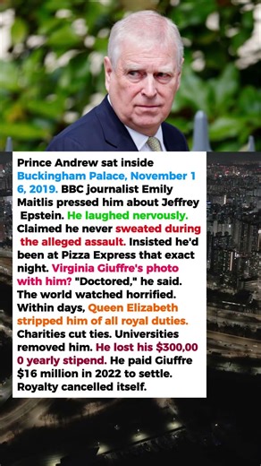Prince Andrew Smiled During That BBC Interview—One Hour Destroyed His Royal Life Forever