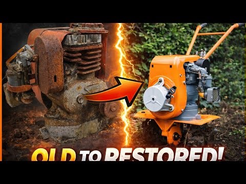 Satisfying Restoration: Rusty Machine Turned Brand New 🔧🔥