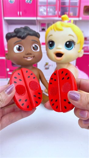 ASMR Unboxing Minnie Mouse & Cocomelon Corn Watermelon Toy 🌽🍉I Satisfying ASMR Kitchen Unboxing