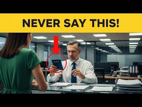 10 Customs & Immigration Questions You MUST Answer Correctly in 2026 | Airport Secrets