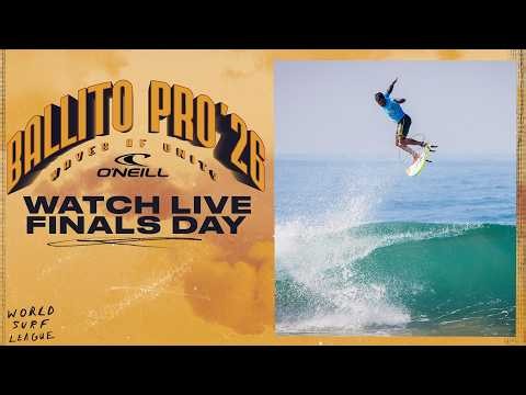 🔴 LIVE - Ballito Pro presented by O'Neill 2026 - Finals Day - Challenger Series