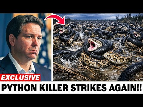 Footage of BLACK BEASTS Devouring Invasive Pythons in Florida Reveals the Aftermath Nobody Expected!