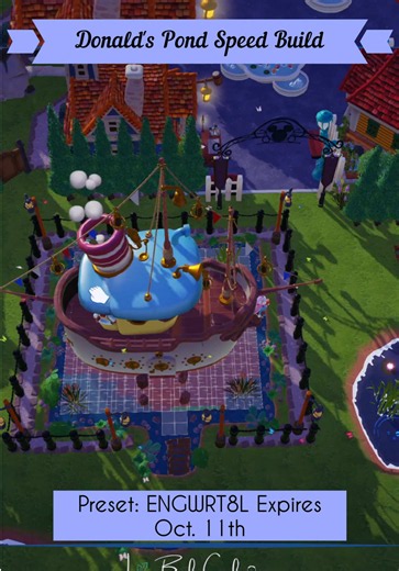 If you need a new way to house Donald, I’ve got an idea for you! All you have to do is add path and fence if you’re able to snag the preset code in time. I’ve had his boat in the pond for a long time! Let me know what you think of this Dreamlight Valley Quick Build! Follow me for more decor ideas and preset codes. Game: @disneydreamlightvalley Biome: Peaceful Meadow Fence: metal barrier from WBR Path: Gravel with border #DisneyDreamlightValley #DreamlightValley #DDV #DreamlightValleyTips #Dreaml