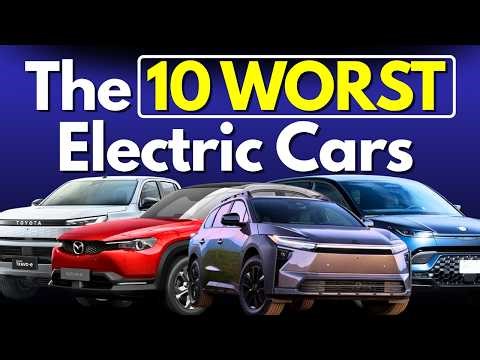 The 10 WORST Electric Cars - AVOID These EVs, even if they are discounted!