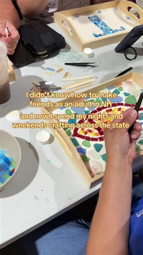 NHCraftClub events July calendar — join craft nights in NH