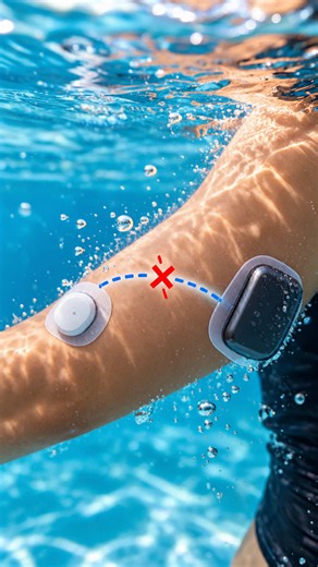 10cm! That's how close your pump and cgm need to be underwater. Watch the full episode with the link in bio or search 'Diabetech Podcast' #diabetes #t1d #diabetic #typeonediabetes #insulinpump