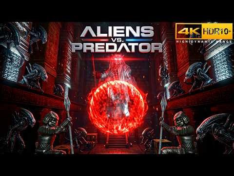 ALIENS VS. PREDATOR | CHAPTER 5 | 4K / HDR10+ / HDR Vivid / 60FPS | NO COMMENTARY GAMEPLAY