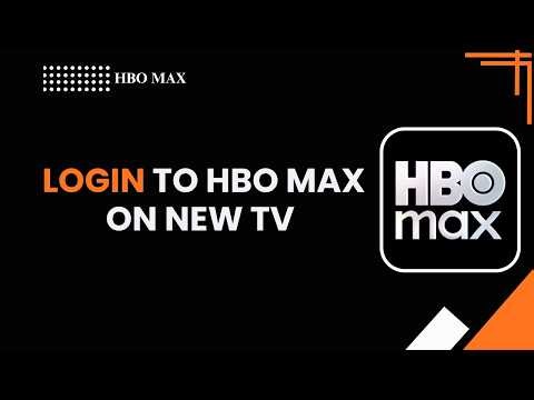 HOW TO LOGIN TO HBO MAX ON NEW TV