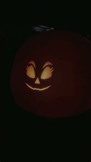 Pumpkin Projection 🎃 Make Any Pumpkin Sing | Free Halloween Projector Videos #Shorts