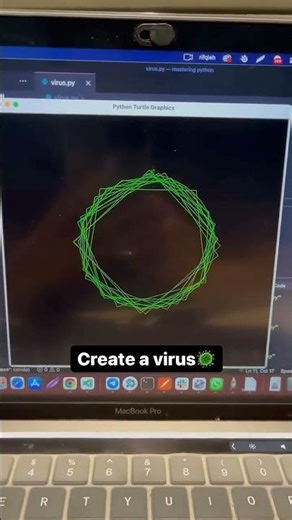 How to create a virus using python🦠 #viral #trending #shortvideo #shorts #cybersecurity #viralvideo
