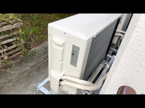 MITSUBISHI ELECTRIC Air Conditioner Outdoor Unit MSZ-GV5622S / MUCZ-G5622S Running Sound【KIRIGAMINE】