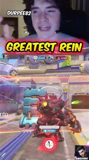 Most Insane Reinhardt Charge EVER #overwatch2