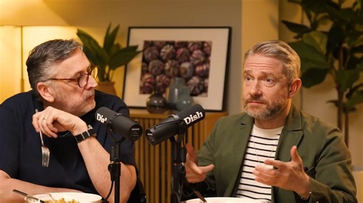 Martin Freeman says he has given up vegetarianism after 38 years