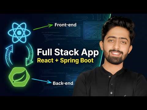 Spring Boot + React.js Full Stack Project For Beginners