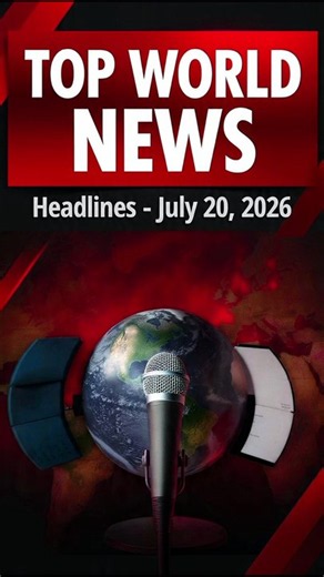 Top World News is headlines today 20/07/2026