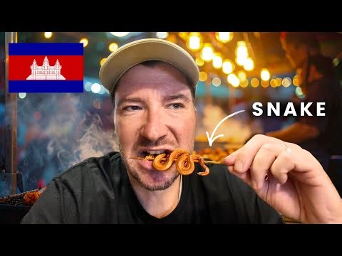 First Time trying Cambodian Street Food