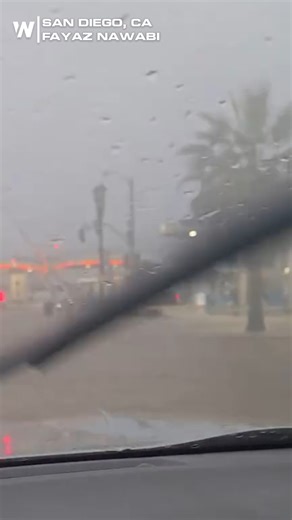 NEW VIDEO: Downtown San Diego was hit with significant flooding this morning as heavy rains drenched many areas across Southern California. Over the past 24 hours, San Diego recorded more than two inches of rainfall, creating dangerous conditions in the downtown area. | WeatherNation