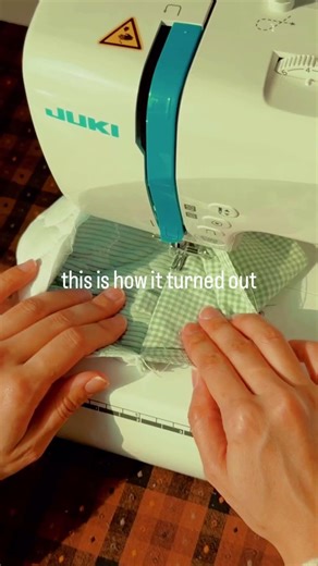 second pattern for AirPods pouch with quilted hearts &gingham lining | small business diary