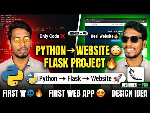 👉 Build Your First Flask Web App 🔥 | Task Manager Project | Python to Web 🚀