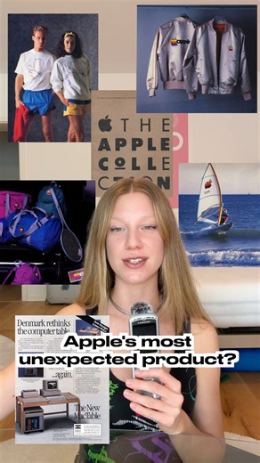 Always wanted the sneakers! #theapplecollection #apple #80s #applemerch #catalogue