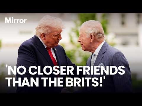 IN FULL: Trump AFFIRMS special relationship and calls King Charles 'BLESSING to the British people'