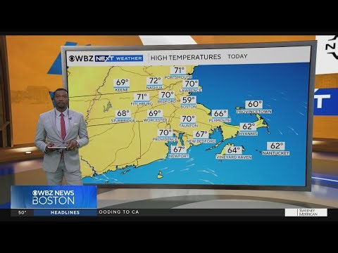 Next Weather: WBZ morning forecast for October 12, 2026
