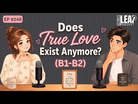 English Podcast For Learning English | B1-B2 | Does True Love Exist Anymore | Conversation Practice