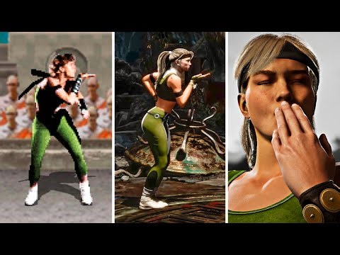 Evolution of Sonya Blade's Kiss of Death (1992–2025)
