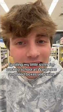 Walgreens ate today omg thank you with the back to school and blind boxes #shoppingvlog