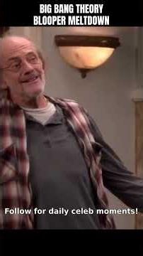 Big Bang Theory Bloopers That Broke the Entire Cast