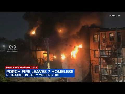 Teens help woman escape burning South Austin fire