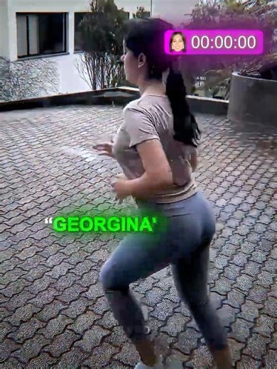 Ronaldo, Georgina and Ronaldo Jr Speed Challenge 🤯