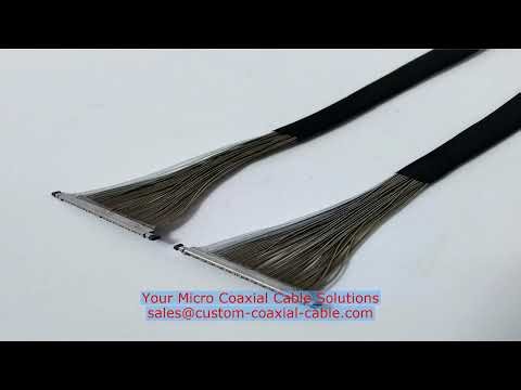 awg-38 micro-coax Czech Republic distributor I-PEX 20439-050E-14 20682-020E-02 High-Reliability Cabl