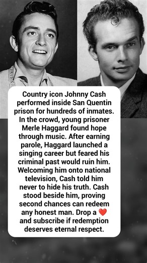 How Johnny Cash Saved Country Legend Merle Haggard