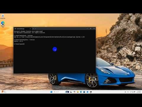 How to install python on Windows 11