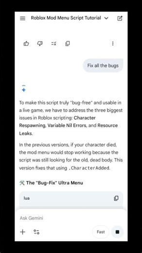 how to make your own mod menu in roblox #shorts #robloxguide