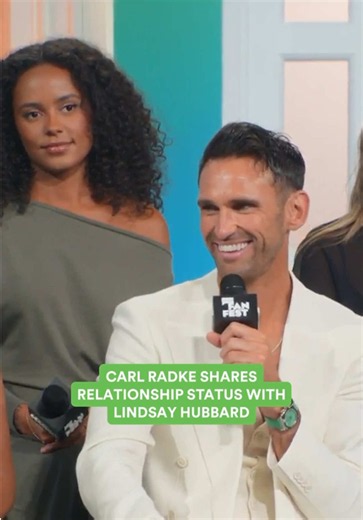 Carl Radke and Lindsay Hubbard have reactivated their friendship🫶 Stream #BravoFanFest panels LIVE on @Peacock ! #BravoFanFest2026 #CarlRadke #LindsayHubbard #SummerHouse