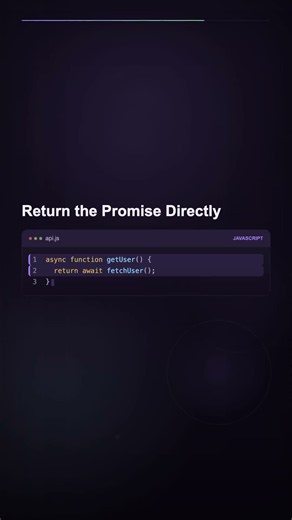Stop Using new Promise(async...) | JavaScript Async Anti-Pattern #frontend #coding #cleancode